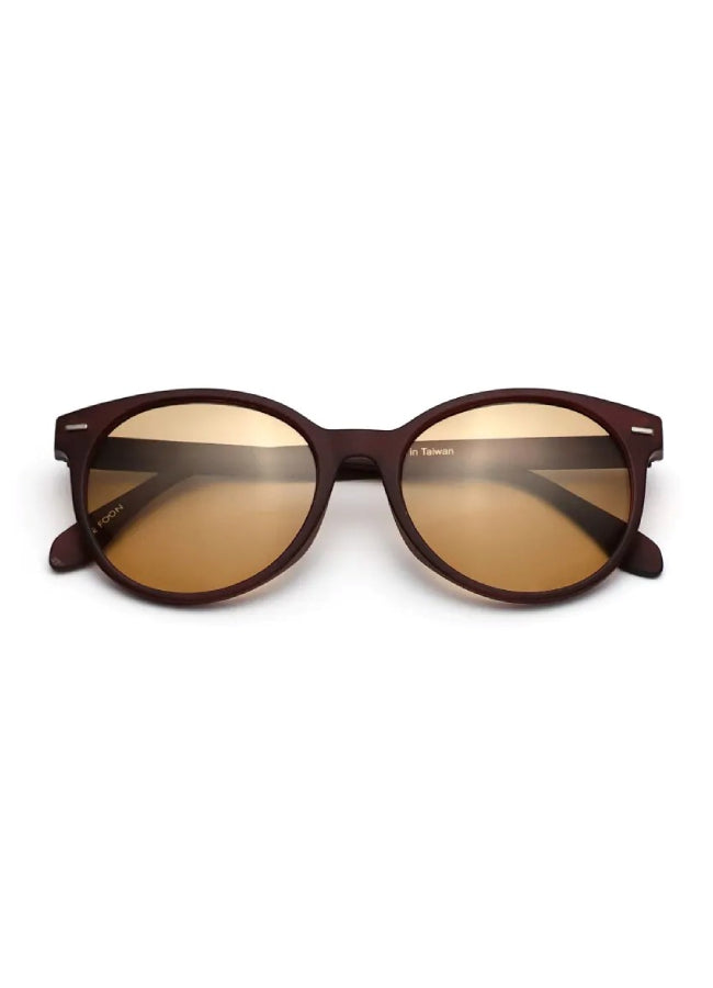 LE FOON(ルフォーン) Cat Eye sunglasses UVカット 男女兼用 大人の偏光調光サングラス AS307-3W