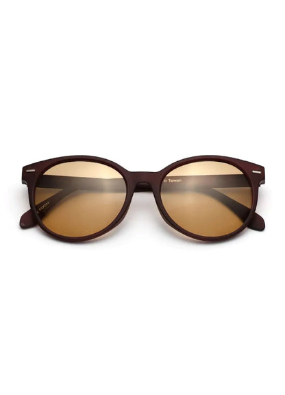 LE FOON(ルフォーン) Cat Eye sunglasses UVカット 男女兼用 大人の偏光調光サングラス AS307-3W
