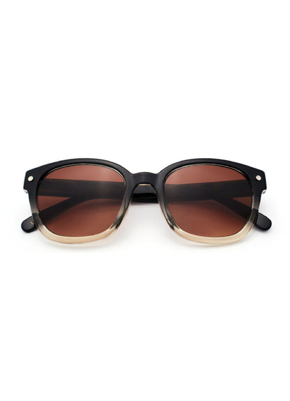 LE FOON(ルフォーン) Classic wellington sunglasses UVカット 男女兼用 大人サングラス AS802