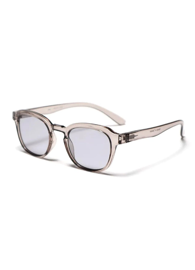 LE FOON(ルフォーン) Boston Square sunglasses UVカット 男女兼用 薄いレンズ系サングラス AS901