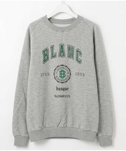 【2026/08/24ライブアイテム】BLANC basque(ブランバスク) 裏毛スウェットPO BB64-903