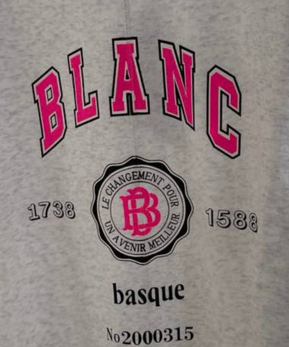 【2026/08/24ライブアイテム】BLANC basque(ブランバスク) 裏毛スウェットPO BB64-903