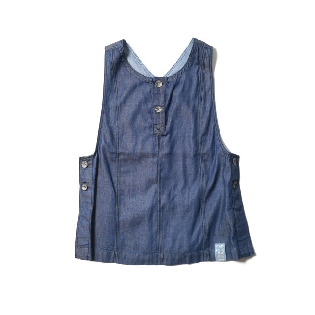 G-STAR RAW(ジースターロウ) GSオーバーオールノースリーブトップ D01432-6153