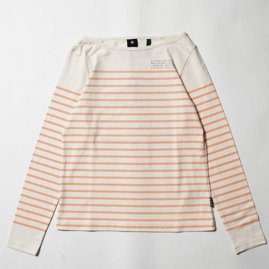 G-STAR RAW(ジースターロウ)ストライプグラフィックボートティー D21239-C787