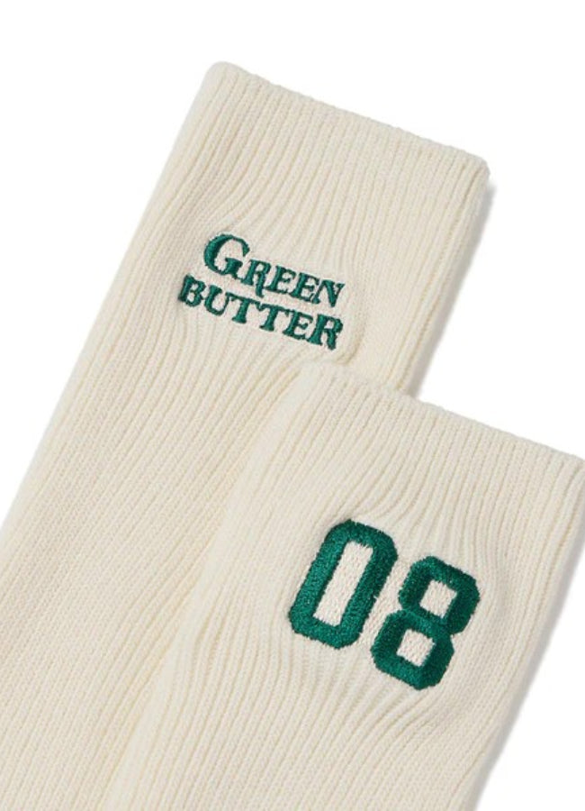 GREEN BUTTER(グリーンバター) NEEDLEWORK MID-CALF SOCKS ニードルワーク ミッドカーフ ソックス GB0808NMS