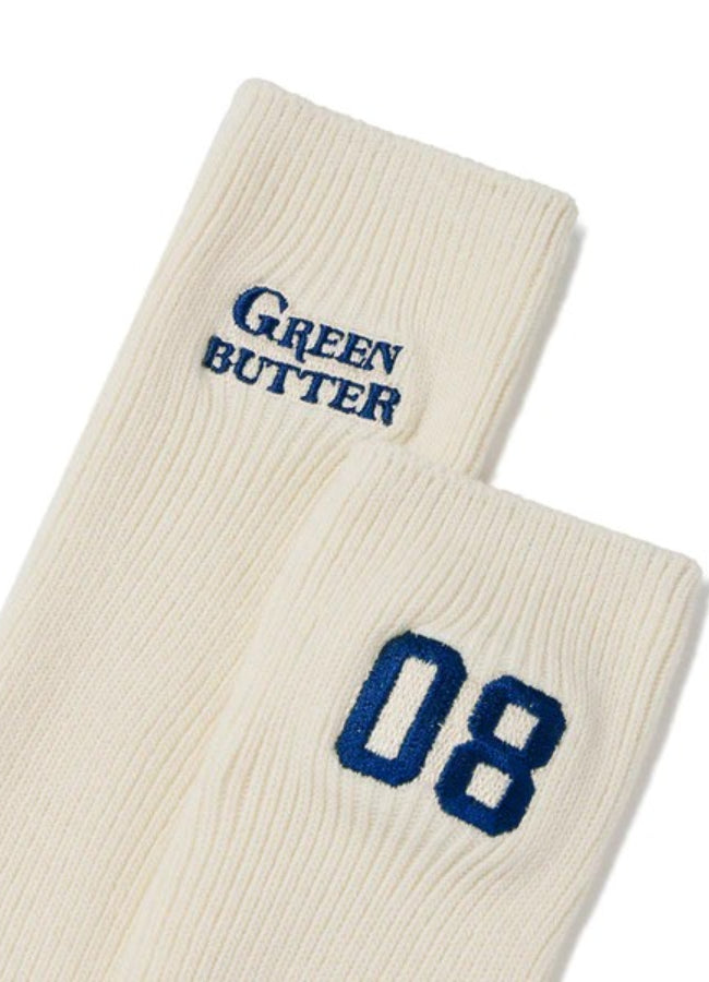 GREEN BUTTER(グリーンバター) NEEDLEWORK MID-CALF SOCKS ニードルワーク ミッドカーフ ソックス GB0808NMS