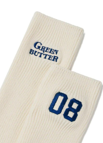 GREEN BUTTER(グリーンバター) NEEDLEWORK MID-CALF SOCKS ニードルワーク ミッドカーフ ソックス GB0808NMS