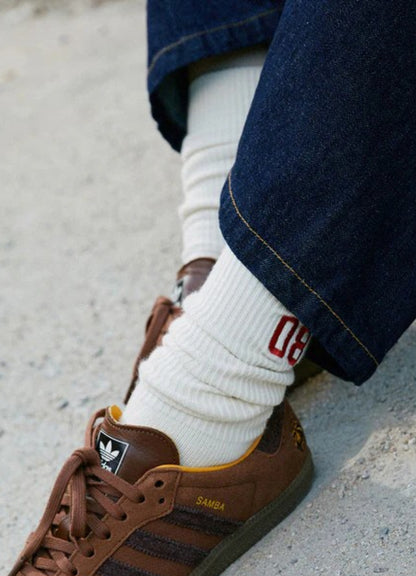 GREEN BUTTER(グリーンバター) NEEDLEWORK MID-CALF SOCKS ニードルワーク ミッドカーフ ソックス GB0808NMS