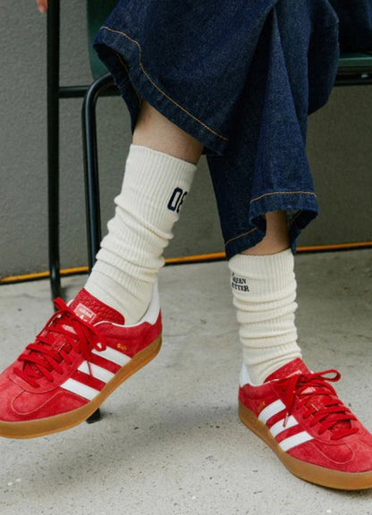 GREEN BUTTER(グリーンバター) NEEDLEWORK MID-CALF SOCKS ニードルワーク ミッドカーフ ソックス GB0808NMS